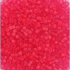 Miyuki delica Perlen 11/0 - Transparant dyed bubble gum pink DB-1308